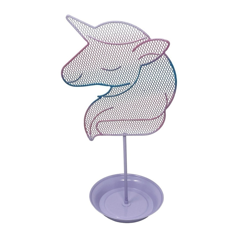 Unicorn Rainbow Jewelry Stand Organizing Earrings